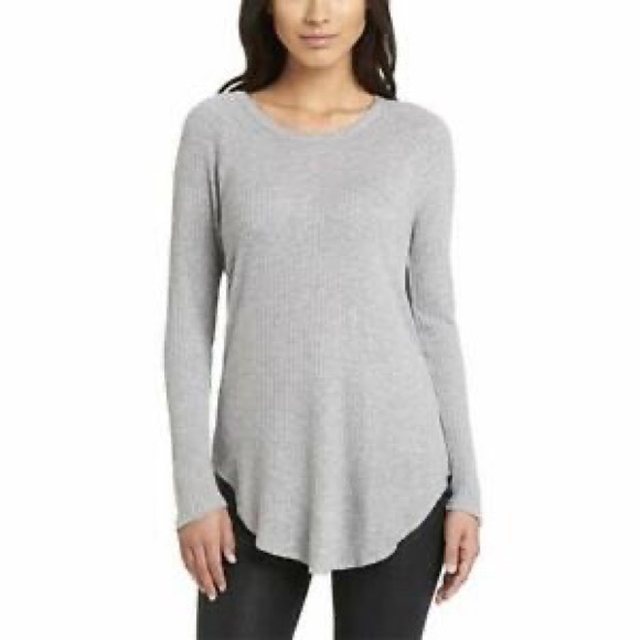 Chaser Tops - Chaser Long Sleeve Thermal Waffle Shirt